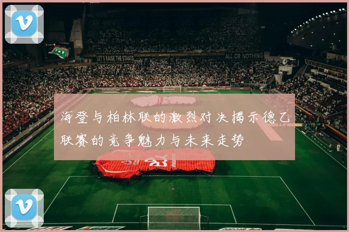 海登与柏林联的激烈对决揭示德乙联赛的竞争魅力与未来走势